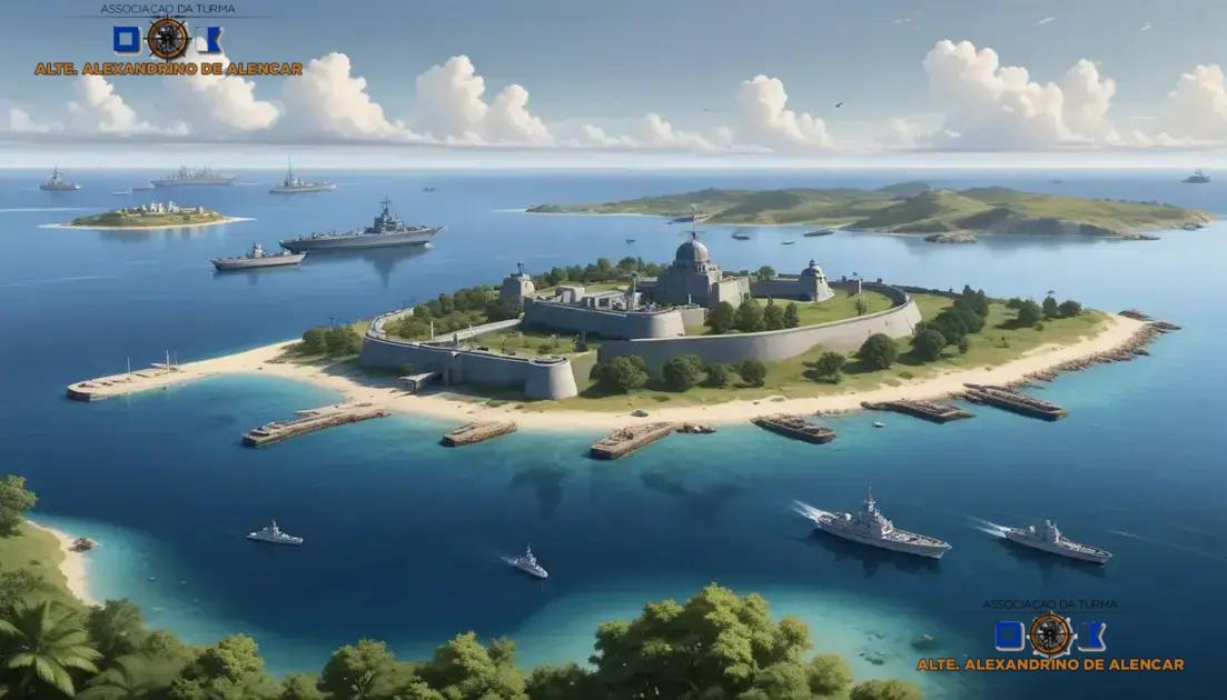 importância estratégica da ilha para a marinha