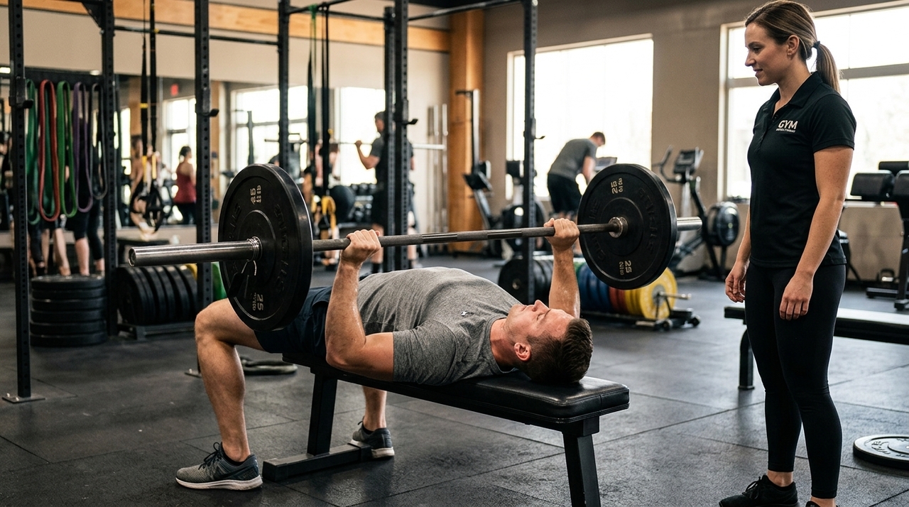 Por quantos segundos deve durar cada repetição do supino para desenvolver o peitoral, fortalecer os tríceps e ganhar massa muscular?