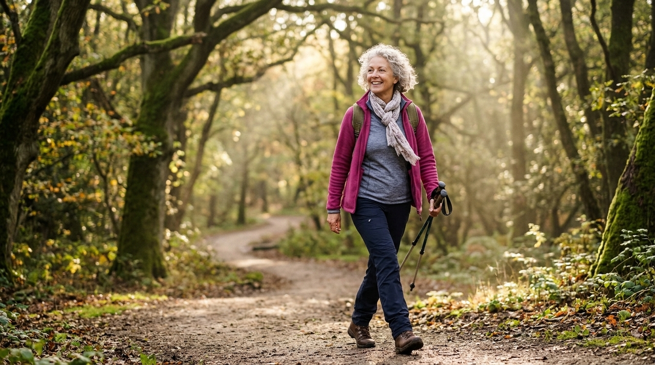 Instrutores de caminhada concordam: “Mulheres que desejam manter o peso a partir dos 60 anos precisam de uma rotina de passos diários para acelerar o metabolismo.”