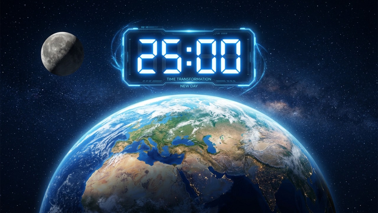 Esqueça o dia de 24 horas: a partir deste dia, o tempo na Terra será de 25 horas