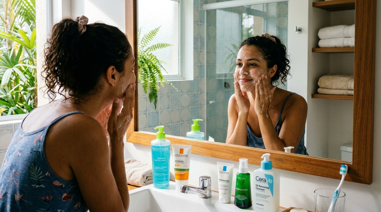 A acne e a oleosidade no período menstrual nunca mais! Dicas para mulheres que sofrem com problemas de pele