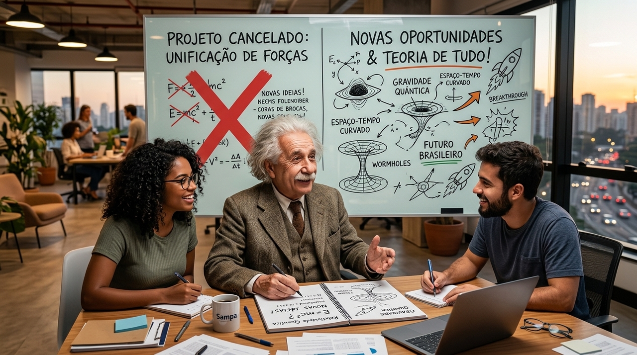 Albert Einstein, gênio da física moderna: “No meio da dificuldade encontra-se a oportunidade”