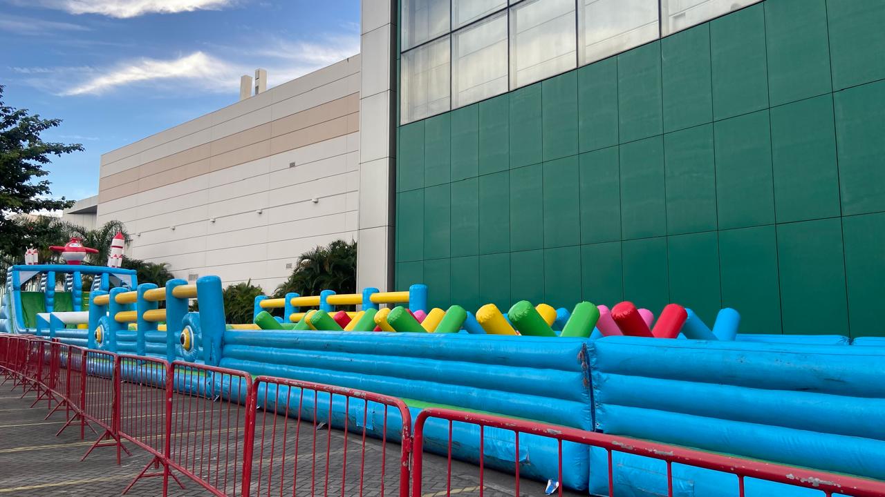 Mega Circuito Radical chega ao Cantareira Norte Shopping para diversão da criançada na área externa