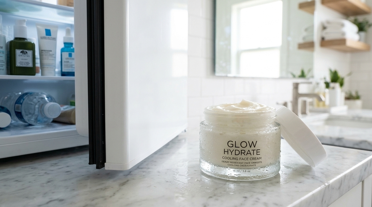 Qual é melhor: um hidratante facial guardado na geladeira ou um mantido em temperatura ambiente?