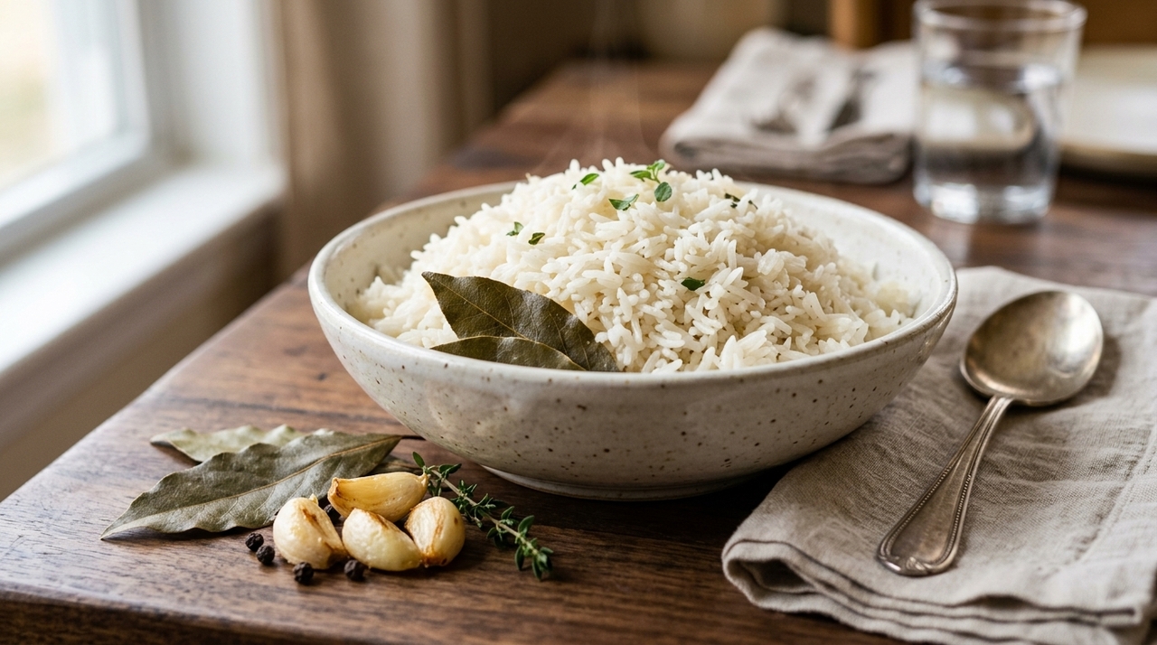 Juanjo López, um renomado chef espanhol: “O arroz branco não é feito com água, mas com 3 dentes de alho, 2 folhas de louro e caldo”