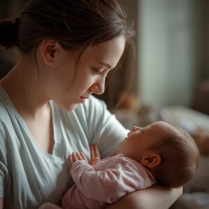 lucid origin make the image of a mother in honor of mother s day. a young mother and taking c 0 (3)