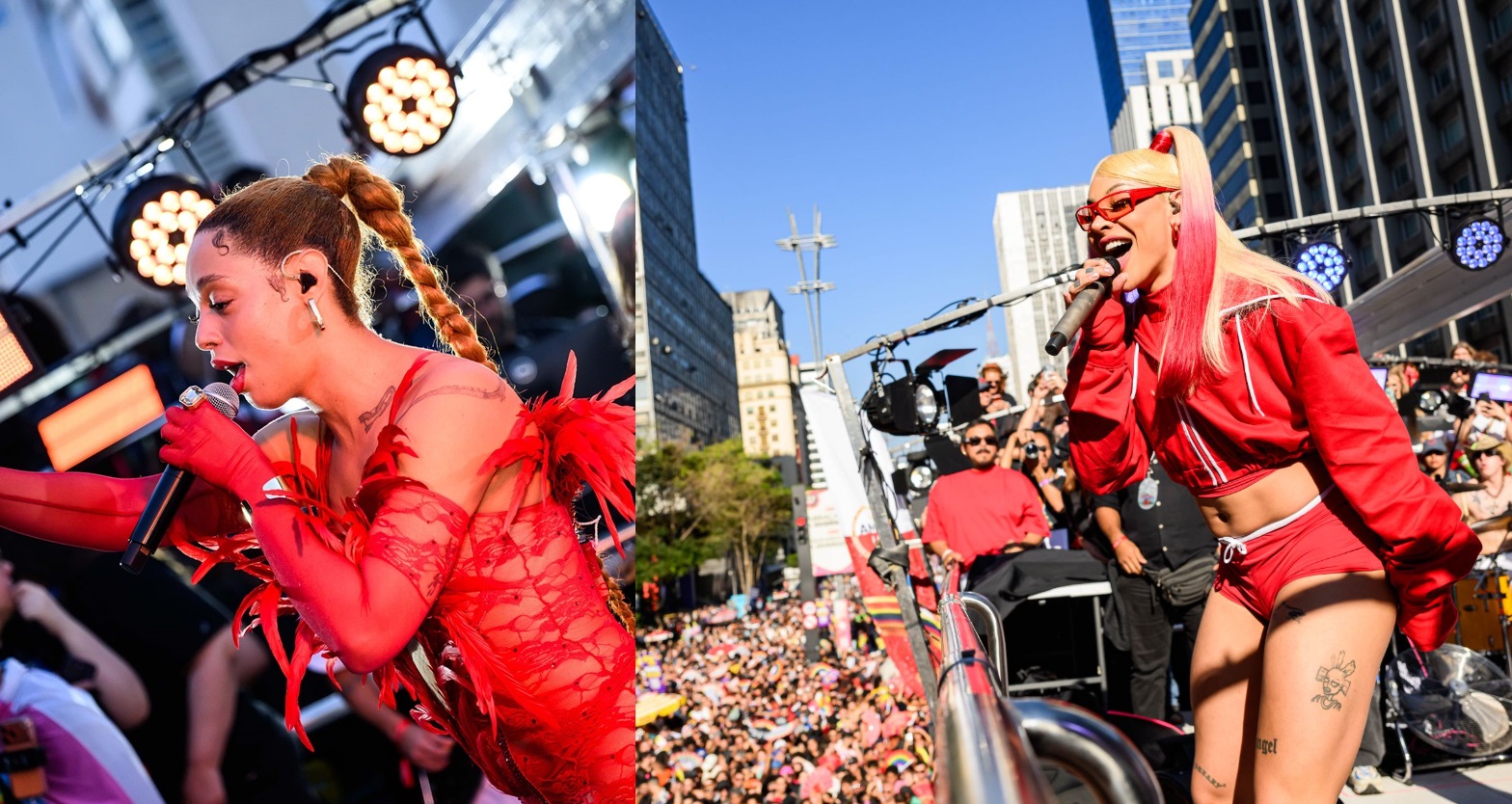 Amstel convidou ninguém menos do que as divas Urias e Pabllo Vittar para comandar seu mega trio elétrico no evento