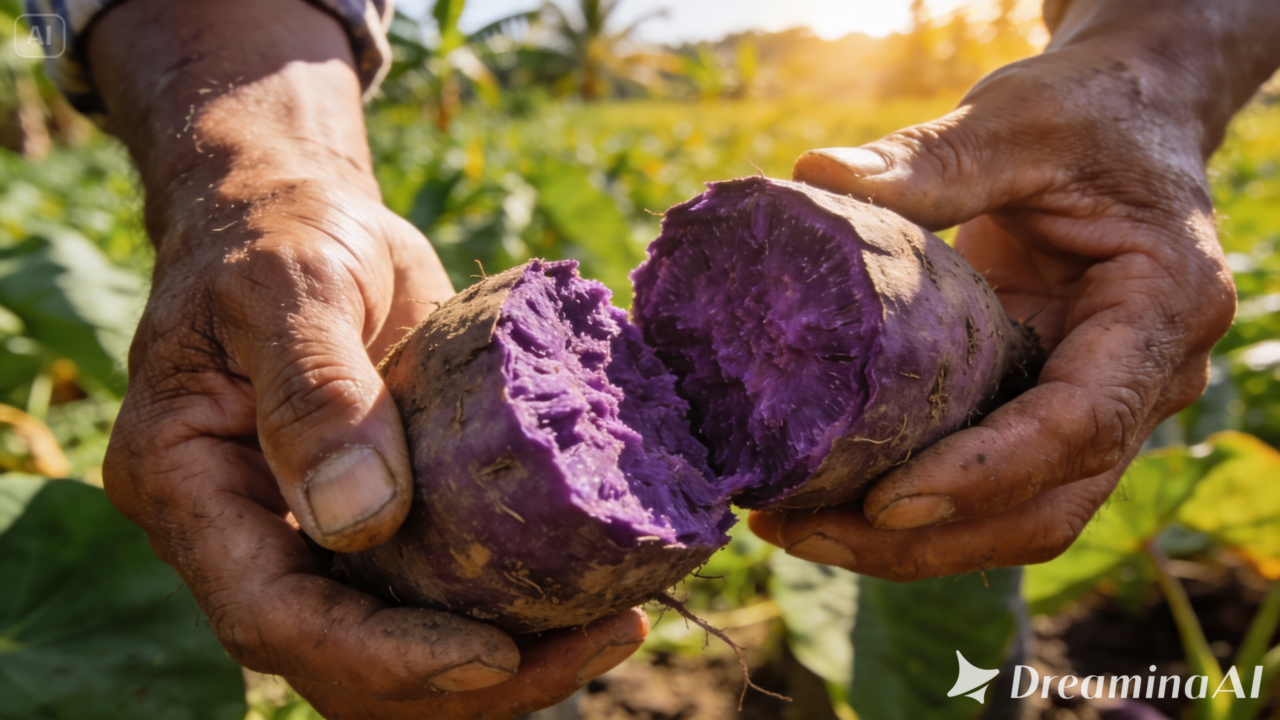 Ube o ingrediente roxo que une cultura sabor e inovação