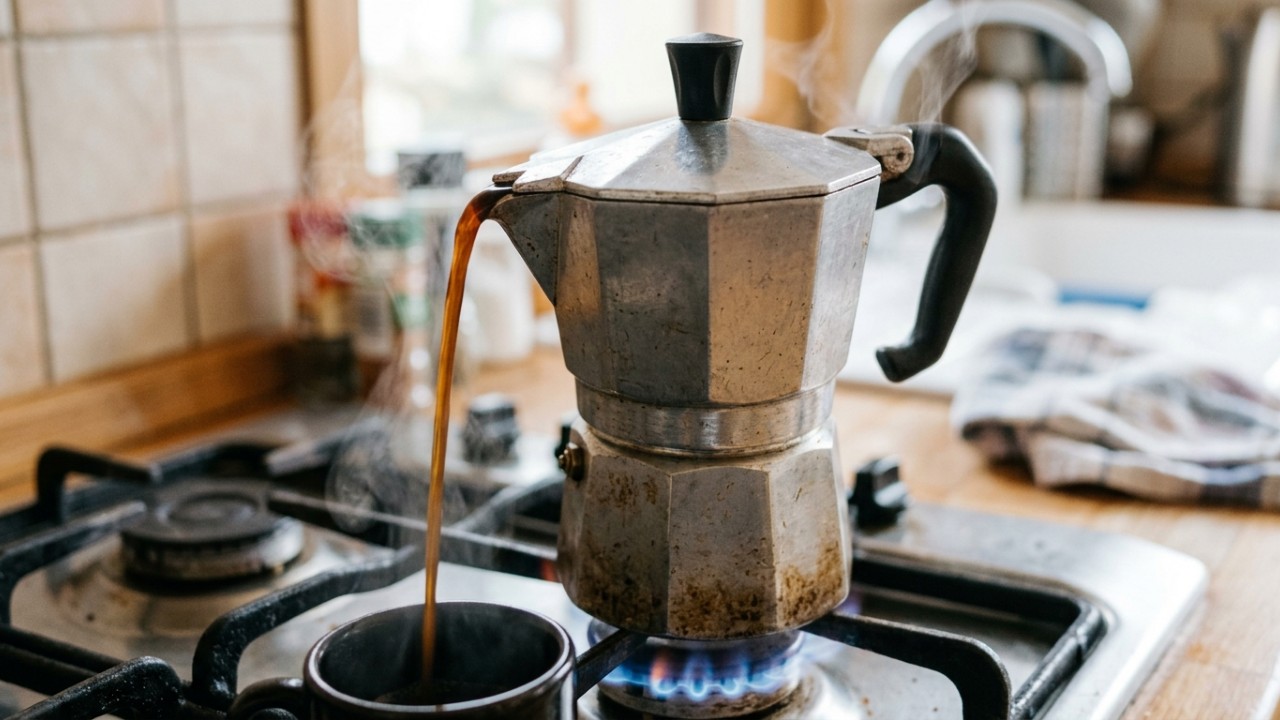O controle preciso do fogo é fundamental para preservar os aromas naturais e evitar o amargor do café. – Imagem gerada por IA