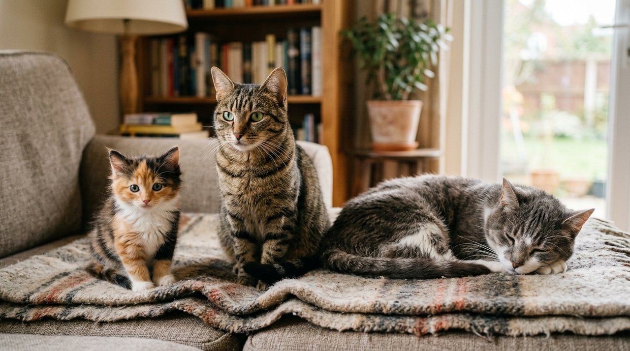 Como determinar a idade de um gato e convertê-la em anos humanos A conversão da idade felina para a humana não segue uma proporção fixa.
