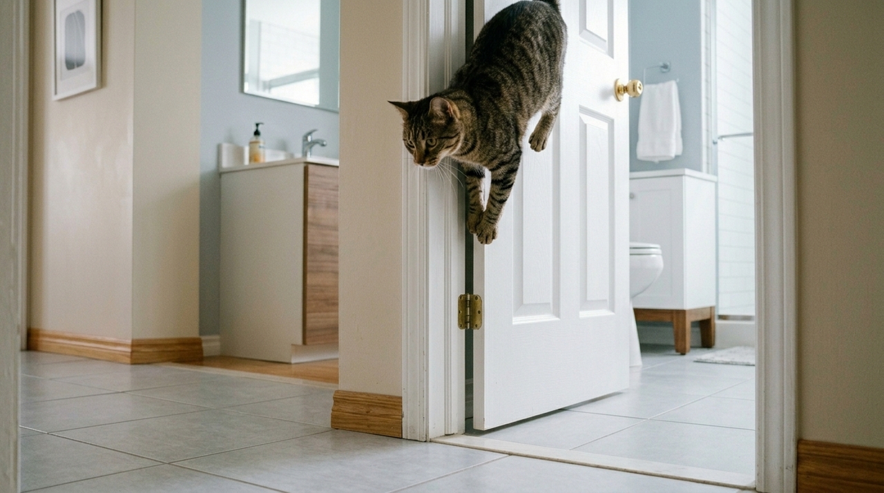 5 razões pelas quais os gatos gostam de seguir seus donos até o banheiro revelam a origem desse comportamento adorável Os gatos criam laços profundos com as pessoas em quem confiam.