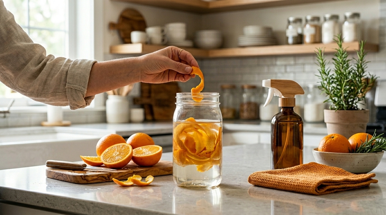 Misturar casca de laranja com vinagre: por que é recomendado e para que serve O modo de preparo é simples, mas o cuidado com a higiene do recipiente, a proporção dos ingredientes e o tempo de infusão influencia diretamente no resultado