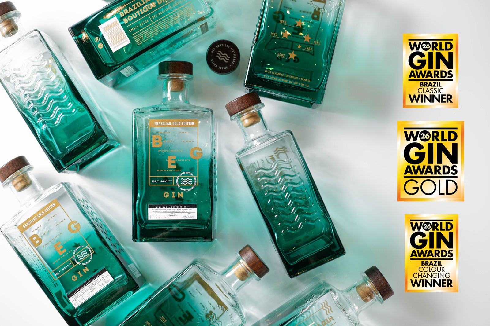 Vem ganhar uma garrafa de BEG Gin! São 10 garrafas e uma pode ser sua