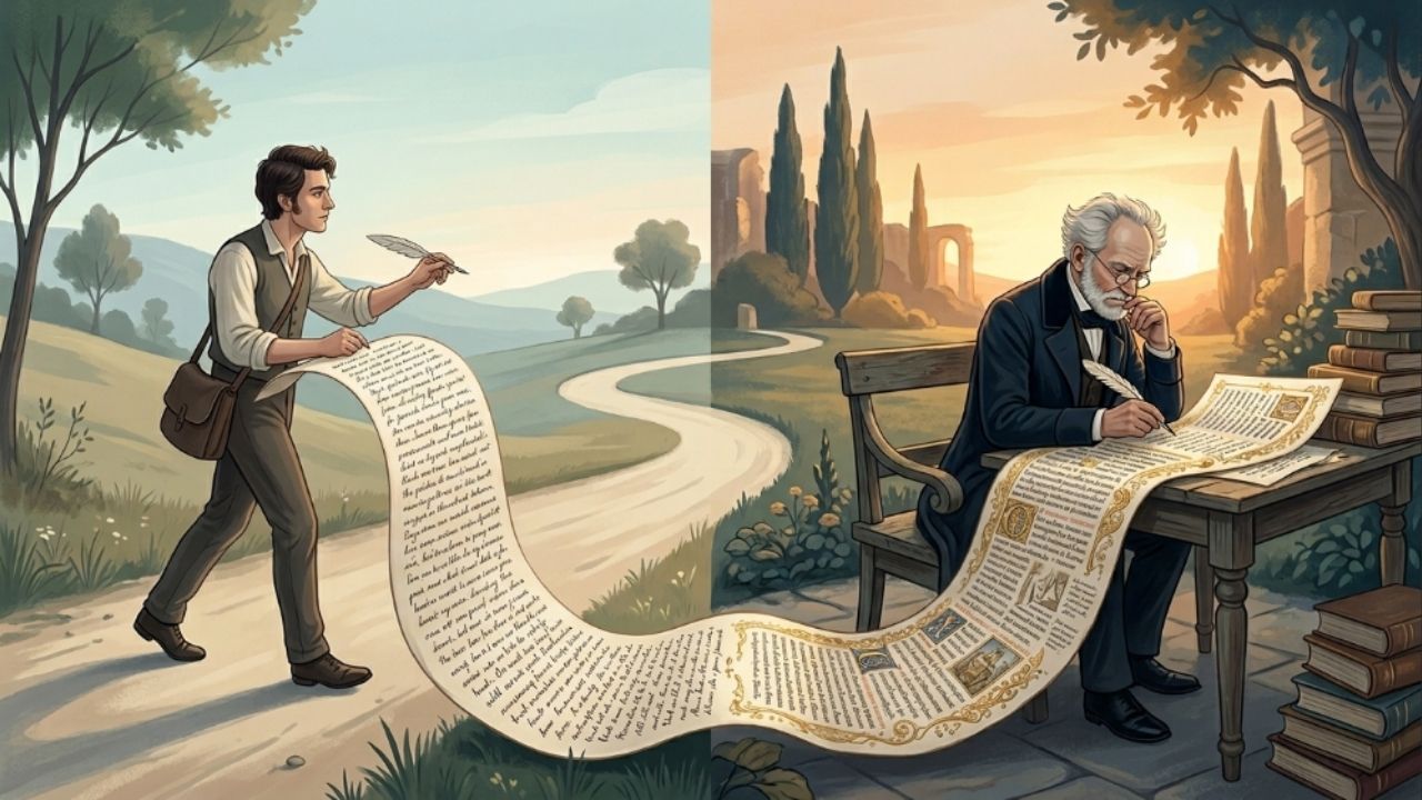 A frase de hoje, de Schopenhauer: “Os primeiros quarenta anos de vida nos dão o texto.”