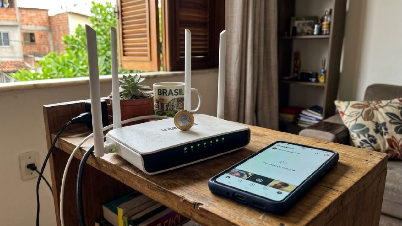 Coloque uma moeda em cima do roteador Wi-Fi: Para que serve e por que recomendam fazer isso