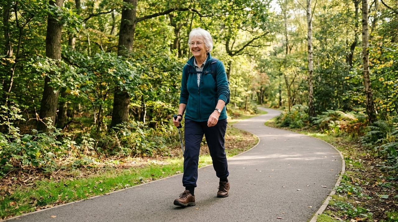 Treinadores concordam: Se alguém com mais de 70 anos caminhar de 20 a 30 minutos, 5 dias por semana, colherá benefícios imediatos. imagem 1782151439 hyu7si