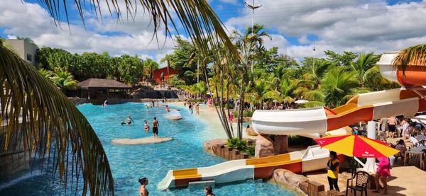 Piscina do Thermas de São Pedro