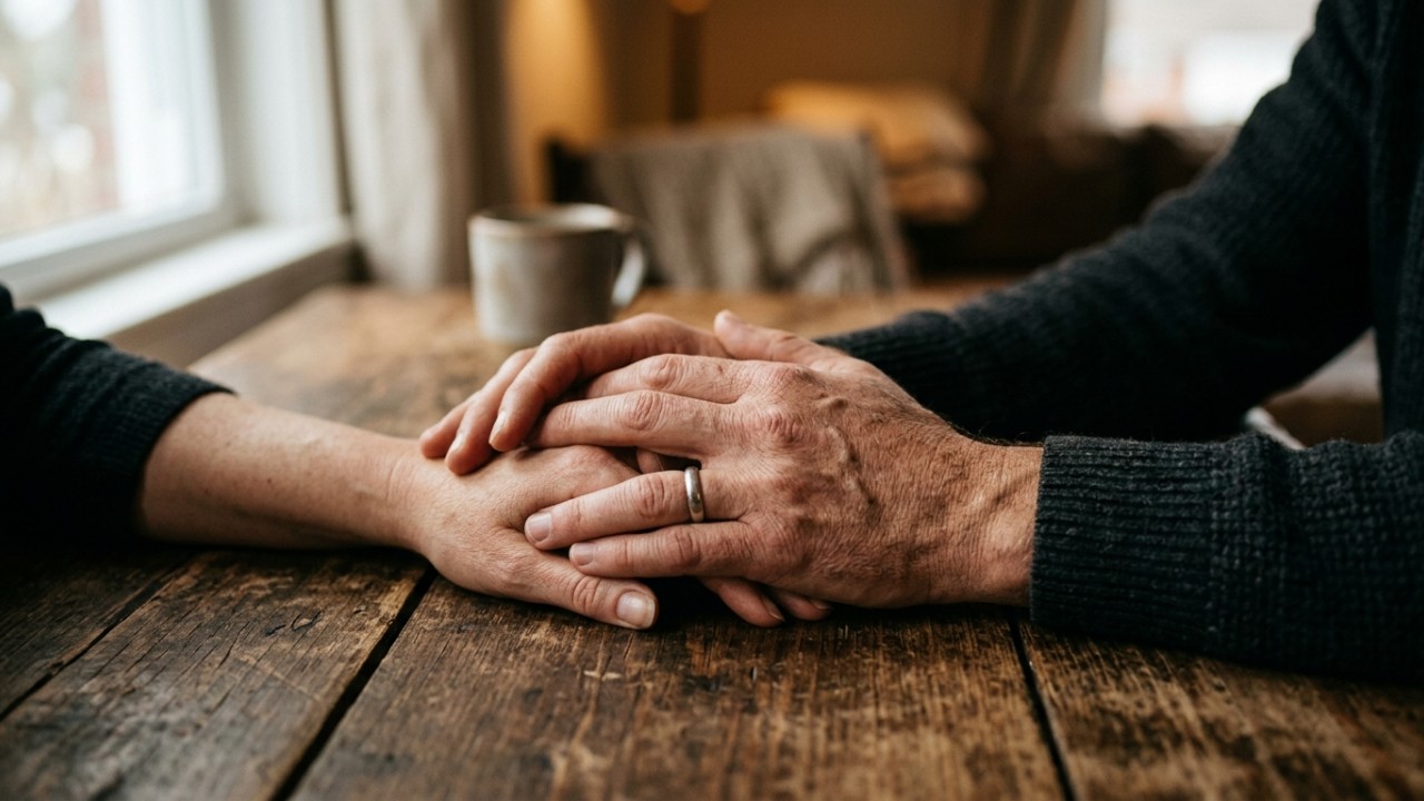 Superar o distanciamento afetivo exige desconstruir a ideia de que a vulnerabilidade é uma fraqueza e aprender a compartilhar as cargas diárias. – Imagem gerada por IA