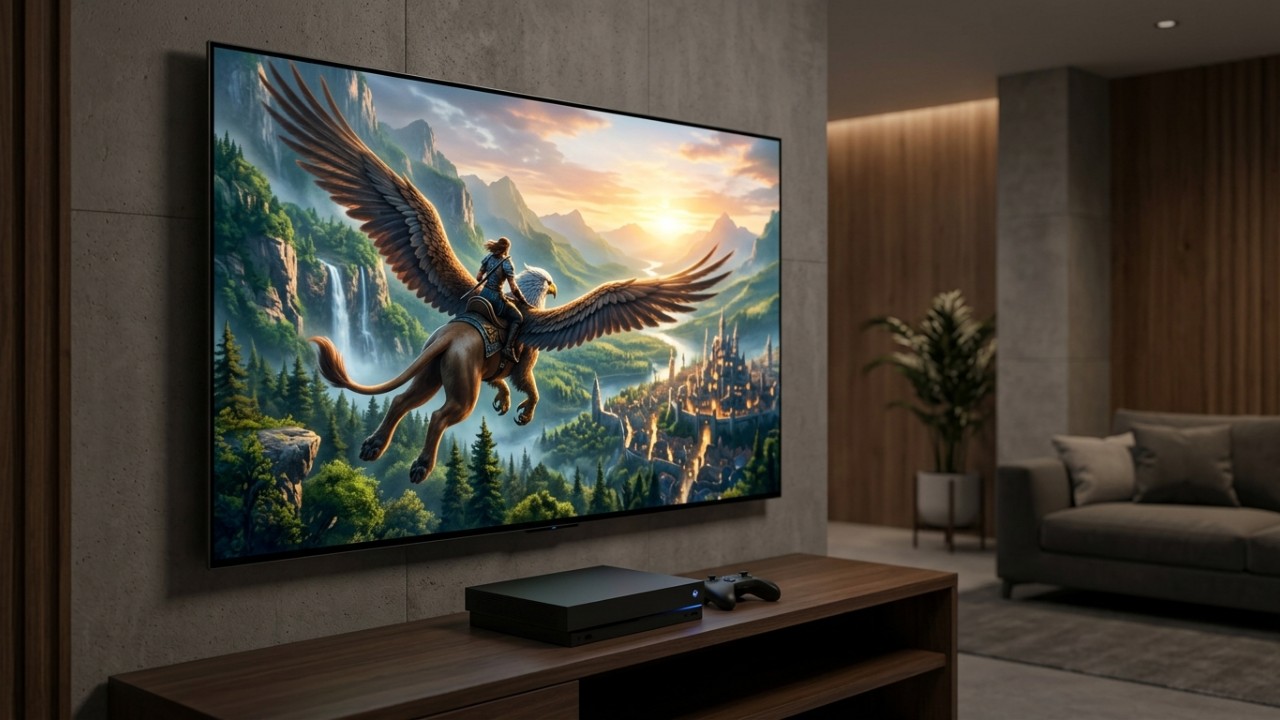 A evolução da conectividade digital transformou a experiência audiovisual e melhorou o desempenho dos jogos. – Imagem gerada por IA