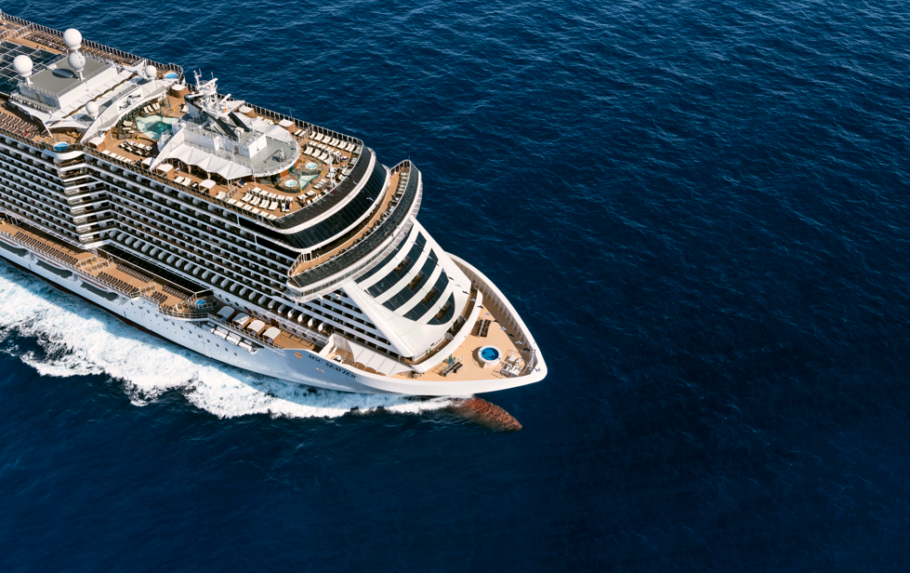 O MSC Seaview é um dos navios que estarão na temporada 2026/2027 no Brasil