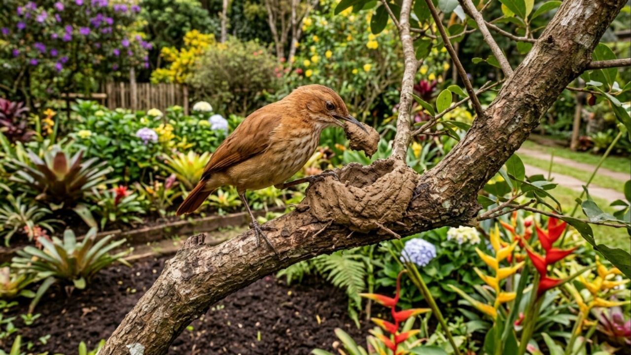 Se você encontrar algum ninho de barro de um joão-de-barro em sua casa ou jardim, nós lhe diremos o que isso significa e por que é algo bom A presença da ave revela muito sobre o ambiente.
