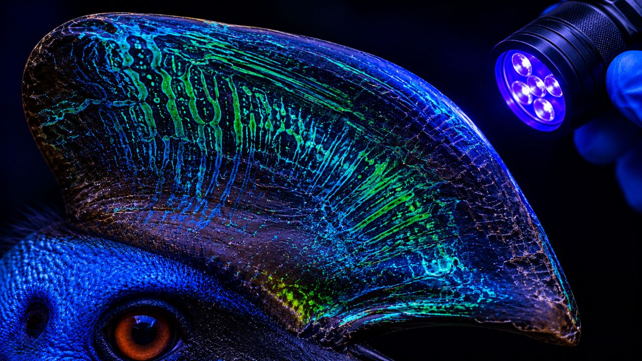 A biofluorescência é um fenômeno de luz usado por espécies para comunicação e reprodução.
