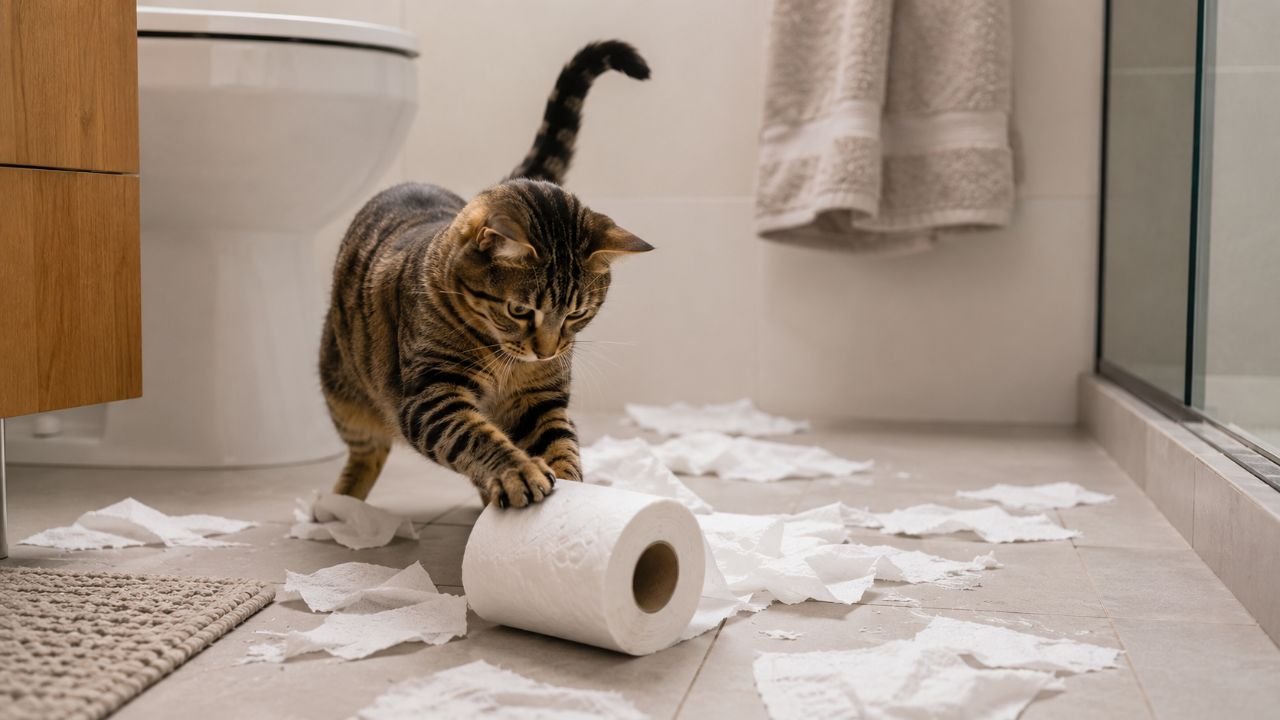 5 razões pelas quais os gatos gostam de seguir seus donos até o banheiro revelam a origem desse comportamento adorável O banheiro atrai gatos por oferecer estímulos como piso frio, água corrente e objetos para explorar.