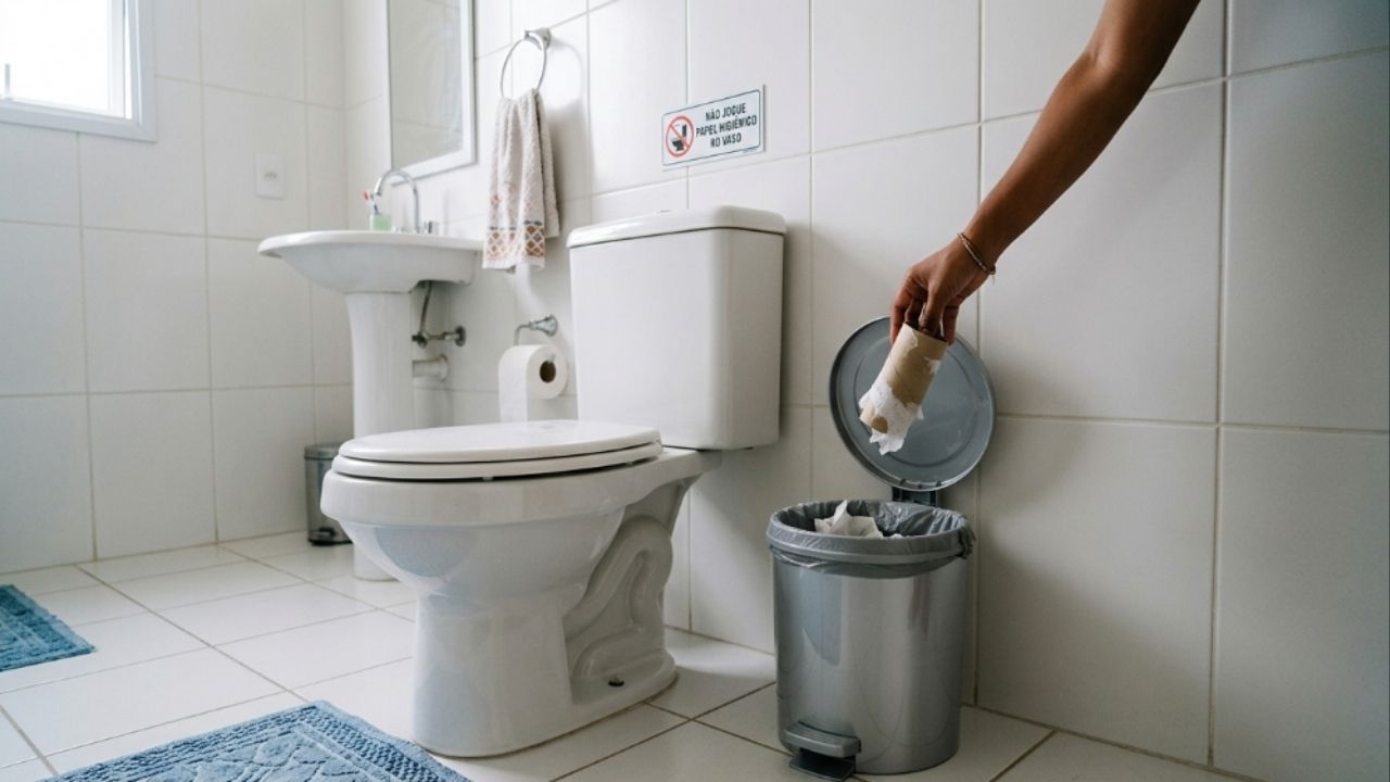 Demorei muito para entender por que o papel higiênico não deve ser jogado no vaso sanitário de casa Pequenos descuidos podem gerar grandes gastos.