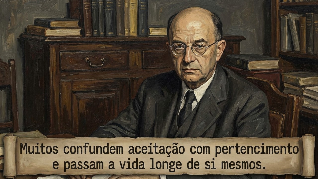 O uso de máscaras sociais para buscar aceitação anula a nossa verdadeira identidade e prejudica a saúde mental. – Imagem gerada por IA