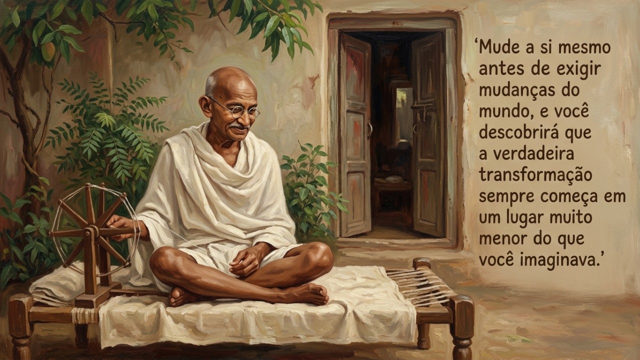 A verdadeira transformação começa quando decidimos alinhar nossas atitudes diárias com os valores que exigimos do mundo. – Imagem gerada por IA