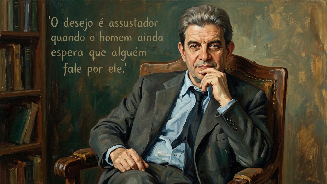 Assumir o próprio desejo é o passo fundamental para romper com o ciclo de passividade nas decisões. – Imagem gerada por IA
