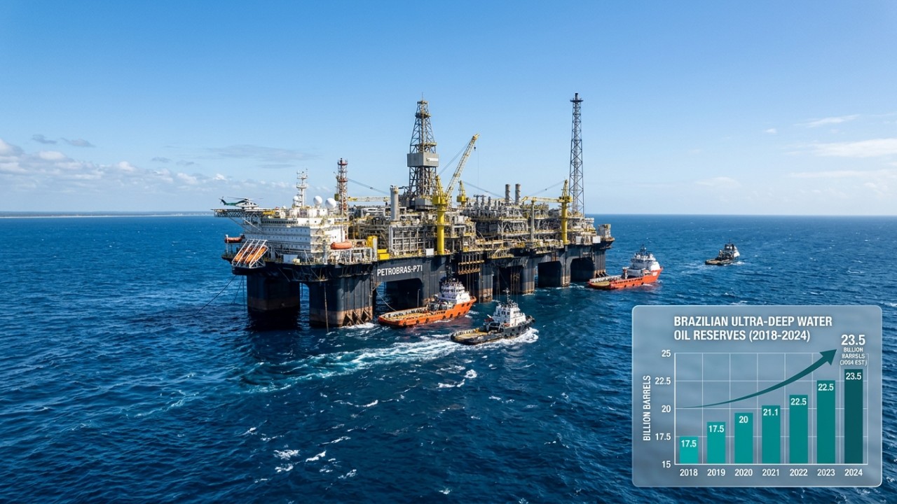 A Margem Equatorial desponta como a principal área de interesse e nova fronteira para o futuro energético nacional. – Imagem gerada por IA