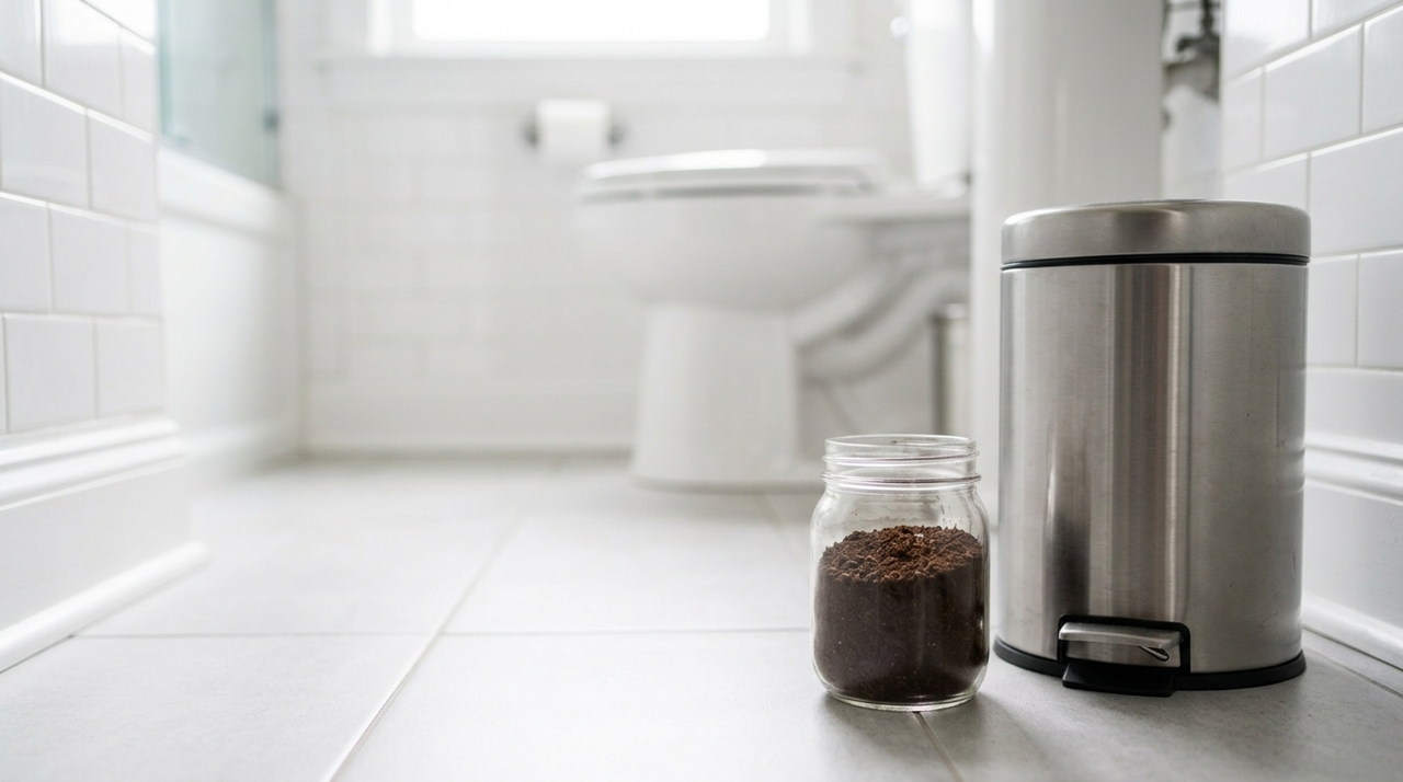 A borra de café conserva compostos aromáticos mesmo depois do preparo da bebida.