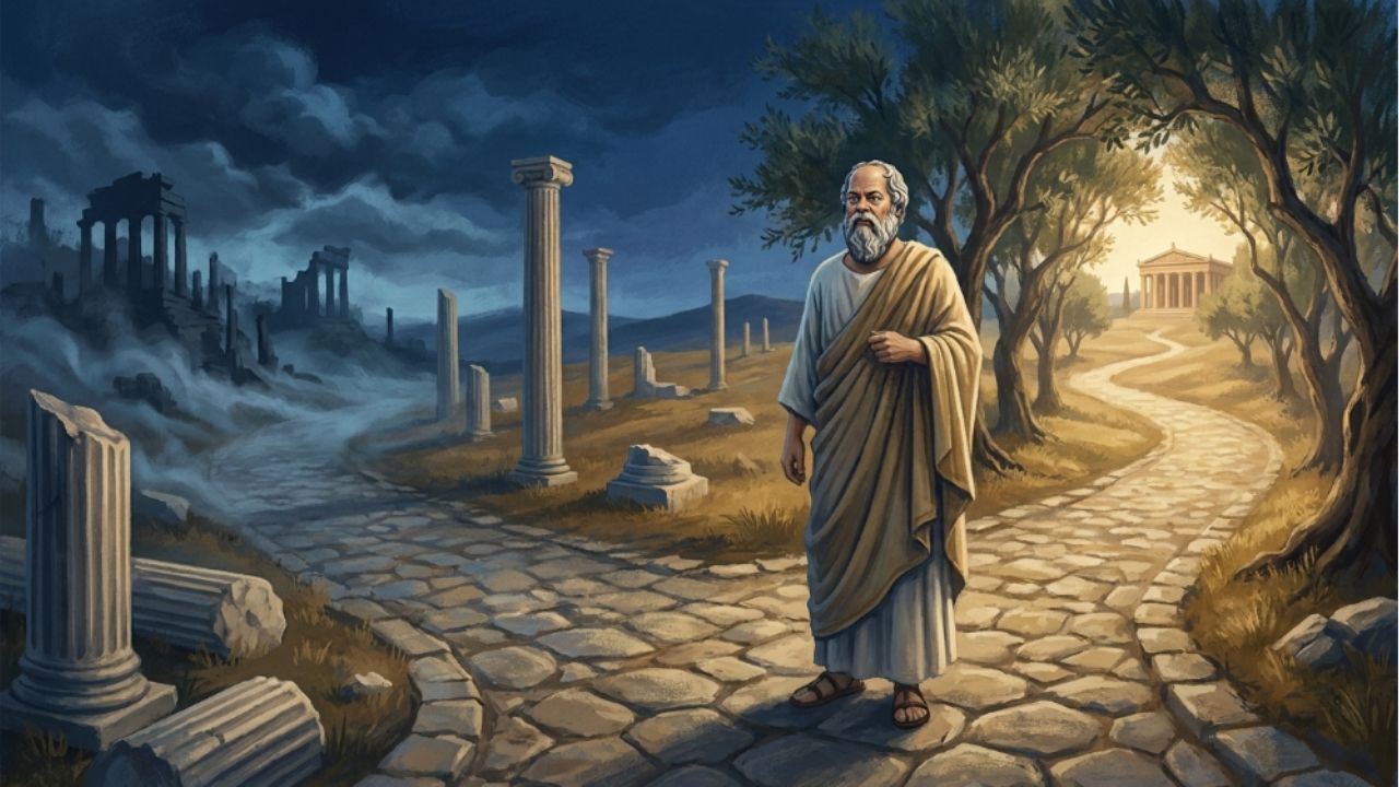 A filosofia de Sócrates ainda provoca reflexões profundas