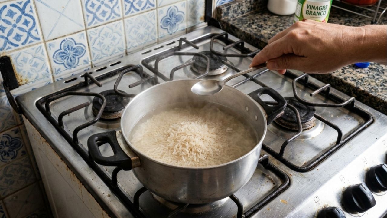 O ácido acético ajuda a reduzir o excesso de amido.