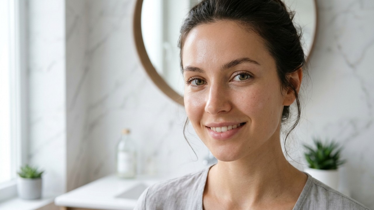 A hidratação logo após o procedimento facial garante a absorção intensa de nutrientes e devolve a luminosidade natural. – Imagem gerada por IA
