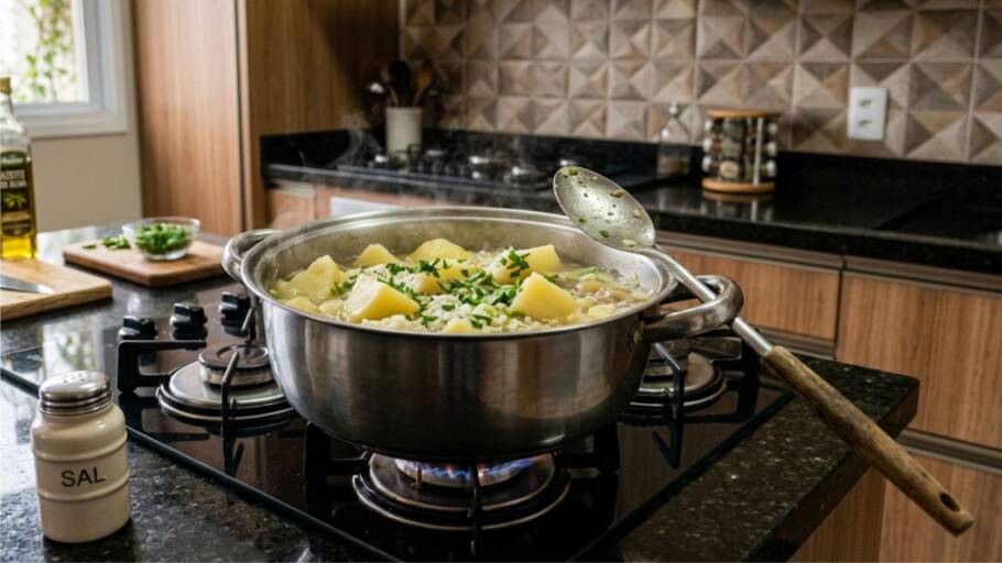 O tempo ideal de uso da batata é de até 15 minutos