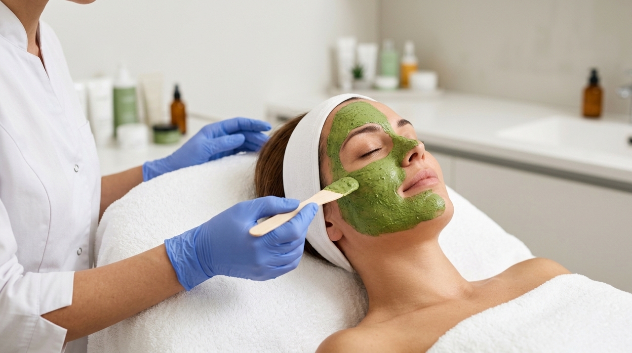 O tratamento alemão que está revolucionando o cuidado com a pele com seus resultados quase imediatos O Green Peel é um peeling de ervas, uma esfoliação profunda baseada em uma mistura de plantas secas e ingredientes naturais desenvolvida na Alemanha.