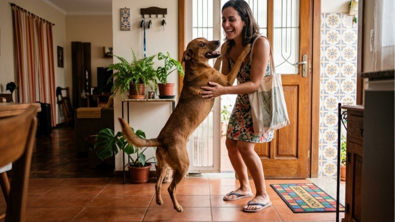 Os veterinários concordam: a alegria excessiva dos cães ao verem seus donos chegando em casa não é sintoma de felicidade Nem toda empolgação significa felicidade.