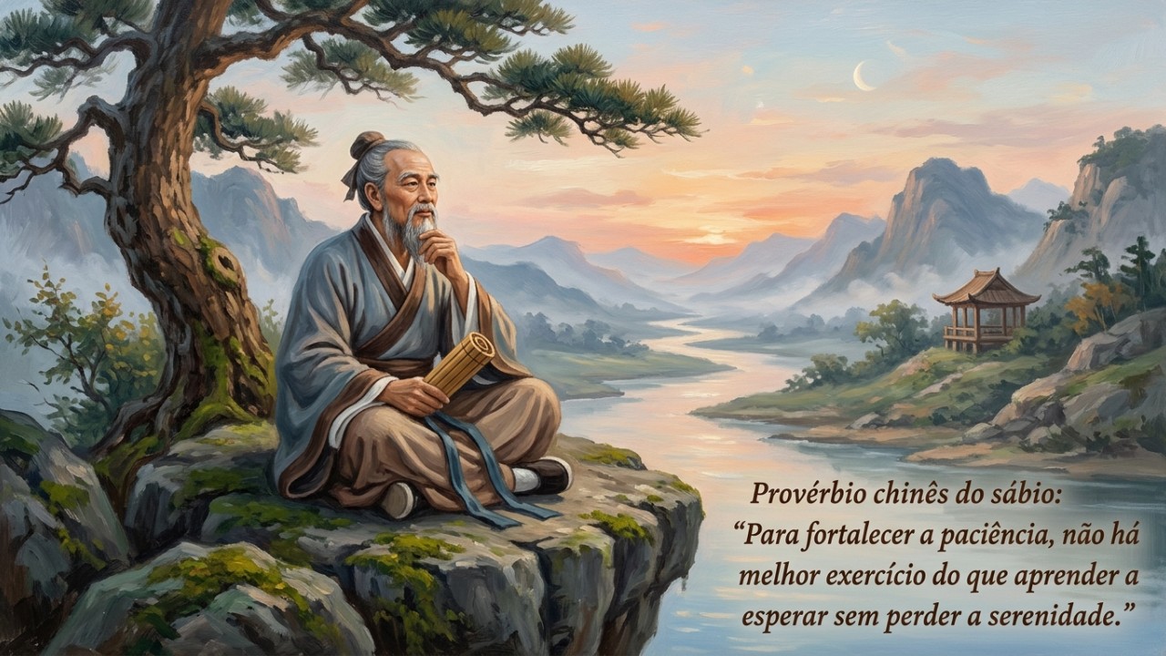 A paciência transforma a espera inevitável em uma valiosa oportunidade de crescimento interior. – Imagem gerada por IA