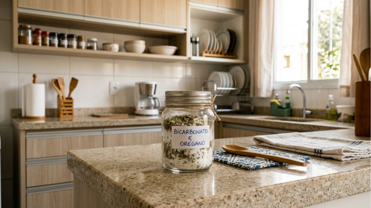 Combinar bicarbonato de sódio com orégano: para que serve e por que é recomendado para uso doméstico Bicarbonato e orégano deixam a casa mais cheirosa.