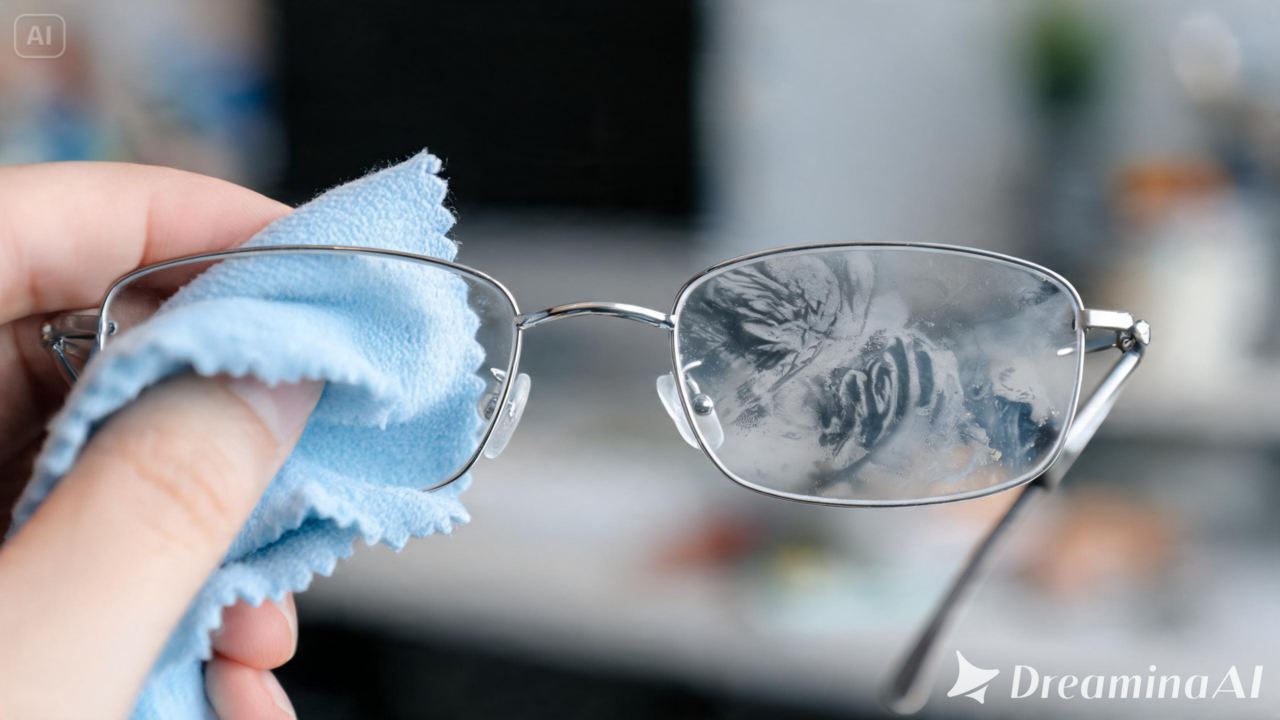 Você pode estar estragando seus óculos sem saber! Aprenda o jeito certo de limpar e prolongar a vida útil das lentes.