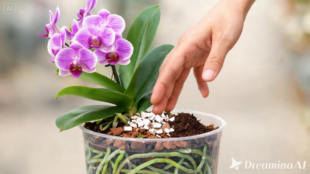 Restos de cozinha que as orquídeas adoram: este fertilizante natural estimula a floração Conheça um complemento natural para orquídeas feito com casca de ovo e veja como prepará-lo em casa.