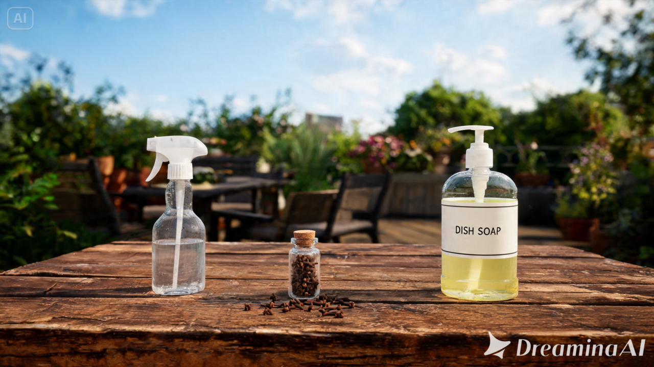 Afaste as vespas do terraço e do sótão por poucos reais com este spray caseiro de três ingredientes que faz efeito na hora Gastando muito pouco você pode preparar um spray caseiro de três ingredientes para afastar as vespas