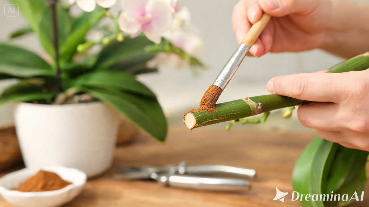 Aprenda como usar canela em orquídeas após podas e conheça os cuidados essenciais para estimular a recuperação.