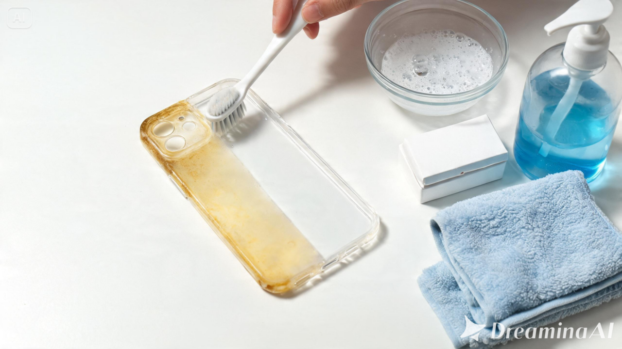 Saiba como limpar a capa do celular usando detergente neutro, álcool ou bicarbonato. Dicas simples para tirar manchas e aumentar a durabilidade!