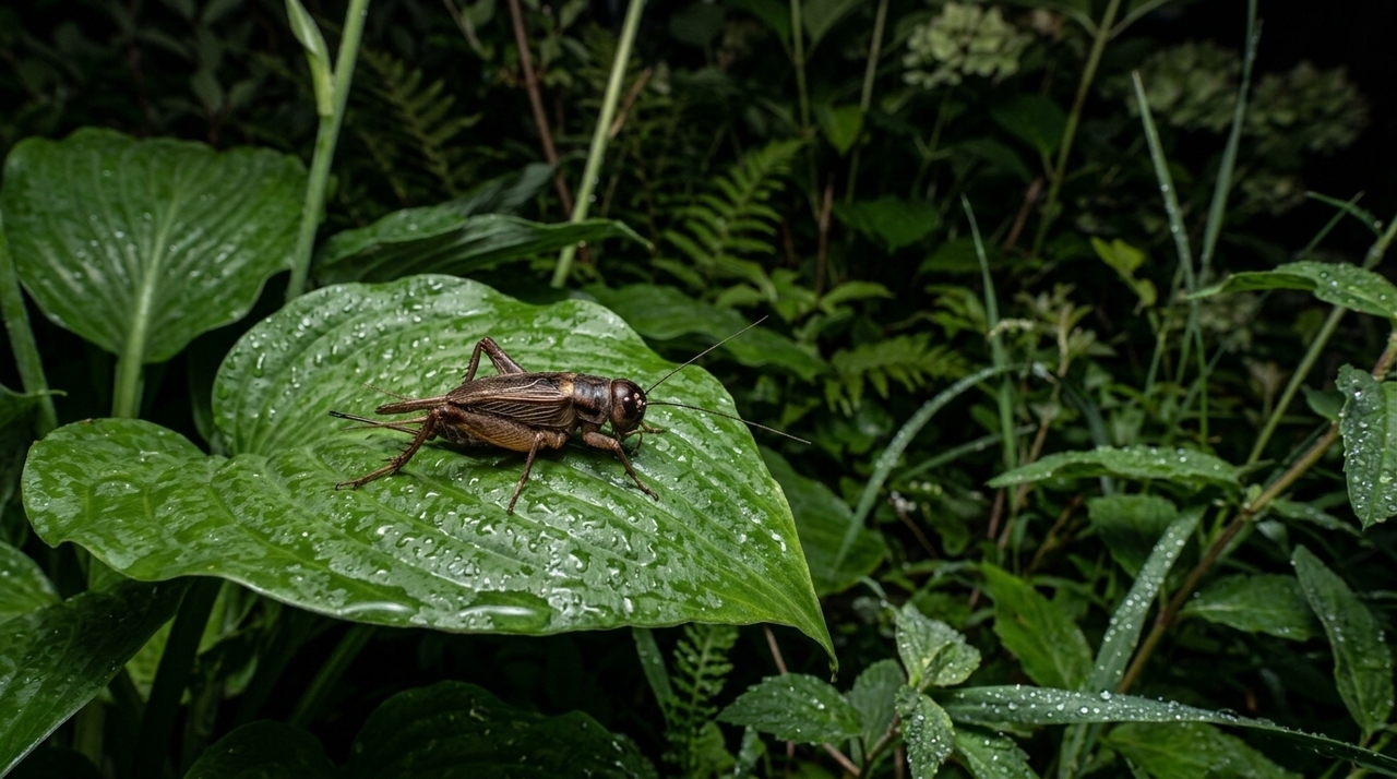 A cantoria que surge no jardim residencial está diretamente relacionada aos hábitos naturais desses pequenos insetos.