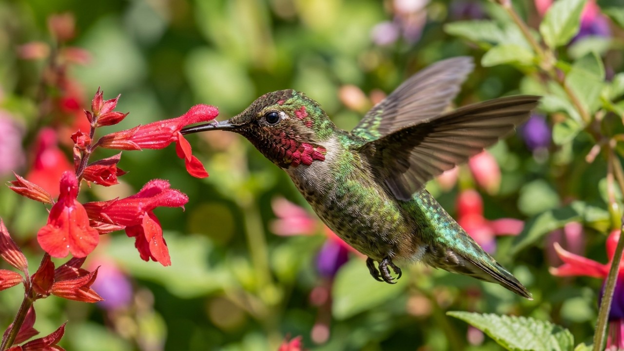 Transformar seu quintal em um santuário para aves auxilia na conservação ambiental e traz renovação para o dia a dia. – Imagem gerada por IA