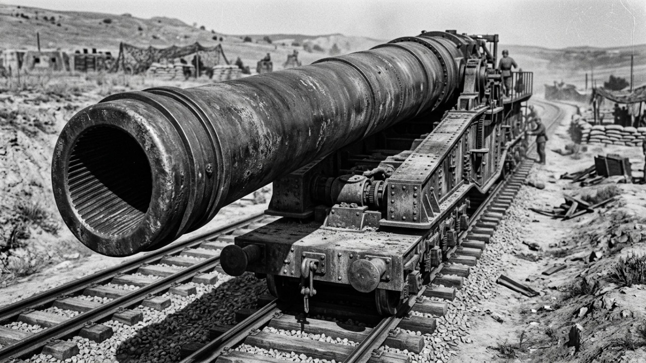 O gigantesco canhão alemão de 1.350 toneladas que aterrorizava inimigos a 50 km de distância imagem 1783273768 z3xl6u