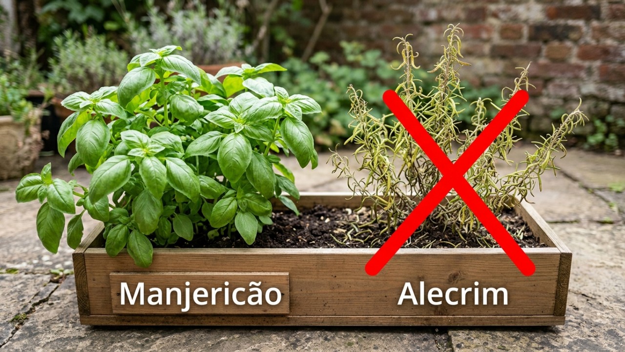 Nas hortas das nossas avós os pés de alecrim duravam anos porque o macete não é o adubo forte, mas o fato de que eles nunca são plantados junto com manjericões que exigem muito mais água imagem 1784482895 8vs1td